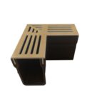 Terras & Trends Drain Corten 65/100 Hoekstuk 6.5x10 cm