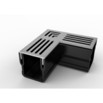 Terras & Trends Drain Mini Grijs 65/60 Hoekstuk 6.5x6.0 cm