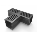 Terras & Trends Drain Mini Zwart 65/60 T-Stuk 6.5x6.0 cm