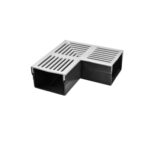 Terras & Trends Drain Grijs 50/100 Hoekstuk 10x5 cm