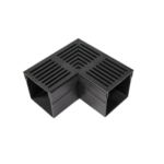 Terras & Trends Drain Zwart 100/100 Hoekstuk 10x10 cm