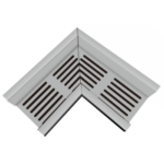 Terras & Trends Topstone Grijs 100x100 Hoekstuk 10x10 cm