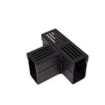 Terras & Trends Drain Premium Zwart 65/100 T-Stuk 6.5x10 cm