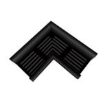 Terras & Trends Topstone Zwart 100x100 Hoekstuk 10x10 cm