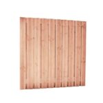 Redvision geschaafd plankenscherm 180x180 cm, 16 mm, 19 planks