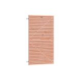 Hillhout Elan deur excellent 100x180 cm, op verstelbaar frame