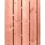 Woodvision Douglas fijnbezaagde plankendeur 100x195 cm, 19 mm, op verstelbaar frame