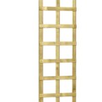 Grenen Trellis robuust 40x180 cm, groen geïmpregneerd.