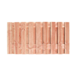 Woodvision Redvision geschaafd plankenscherm 180 x 90 cm, 16 mm, 19-planks