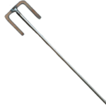 Varistone roerpaddel Zwart 80 mm