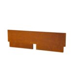 Forsento Stalen kantopsluiting Double Corten 300x16.5 cm (1.5 mm dik)