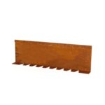 Forsento Stalen kantopsluiting Single Flex flg Corten 300x16.5 cm (1.5 mm dik)
