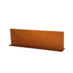 Forsento Stalen kantopsluiting Double flg Corten 300x16.5 cm (1.5 mm dik)