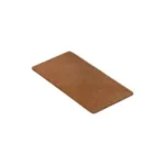 Stalen kantopsluiting Koppelplaat Corten 20x20x16.5 cm