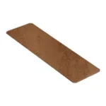 Stalen kantopsluiting Koppelplaat Corten 20x20x27.7 cm