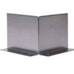 Stalen kantopsluiting Double hoekstuk uitwendig Verzinkt 20x20x16.5 cm