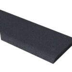 Schellevis Oudhollandse zwembadrand hoek rechts Carbon 100/60x40x5 cm