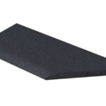 Schellevis Oudhollandse zwembadrand hoek links Carbon 100/60x40x5 cm