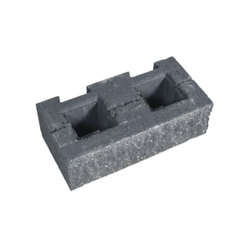 12830443 Stackton kop rechts pilaster Zwart 40x20x12.5 cm - Afbeelding 1