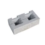 Stackton kop links pilaster Zilvergrijs 40x20x12.5 cm