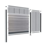 T&T Fence deco-profiel Trellis Verticaal 88x182 cm RAL7016 (1009)