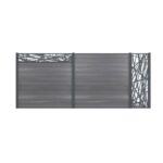 T&T Fence deco-profiel Iron Verticaal 58x182 cm RAL7016 (1011)