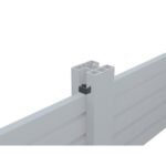 T&T Fence plastic wedges 15 mm doosje 66 stuks RAL7016