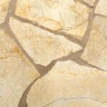Bourgogne geel flagstones 2-4 cm dik (per vol krat 20 m²)