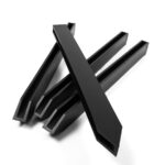 Multi Edge kantopsluiting ECO Paaltjes Zwart Paal 40 cm hoog