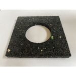 Vaste onderplaat RC14 (met uitsparing) 120x120x10 cm