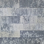 Kijlstra Linea muurblok Grijs/Zwart 10x10x60 cm