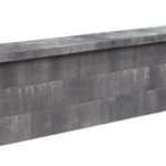 Smartblock Amiata Afdekplaat 50x25x5 cm ( per volle laag a 8 stuks)