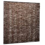 Wilgentenenscherm fijn 180x180 cm, ijzeren frame