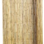 Bamboescherm op rol 180x180 cm, gelakt