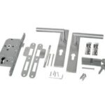 RVS luxe deurbeslagset