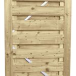 Woodvision Jumbodeur geschaafd vuren 100x180 cm, 15 mm op stalen frame