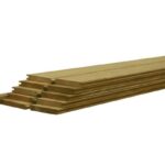 Betowood scherm douglas + afdekkap 10 profielen 2,8x19,5x224 cm en 1 afdekkap 4,5x7x220cm groen geimpregneerd